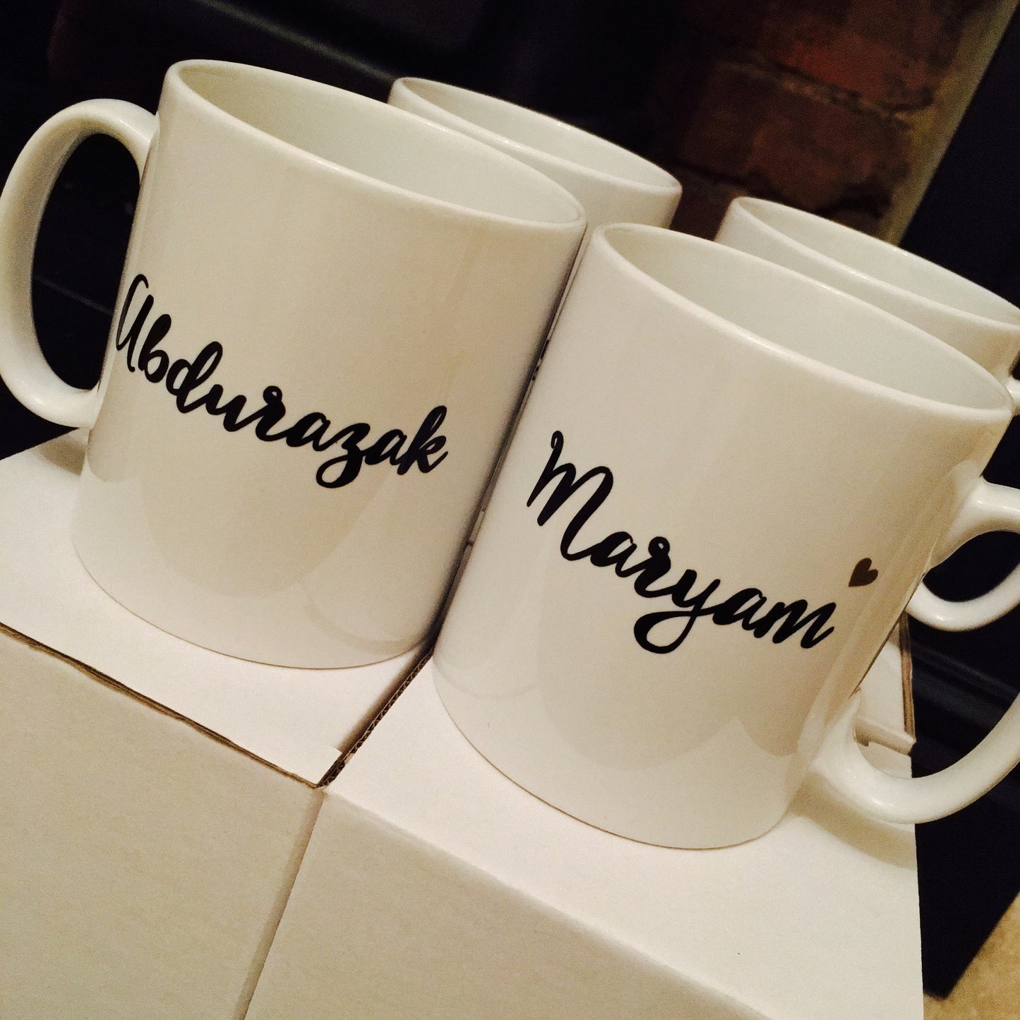 New Half His and Her Deen Mug Set