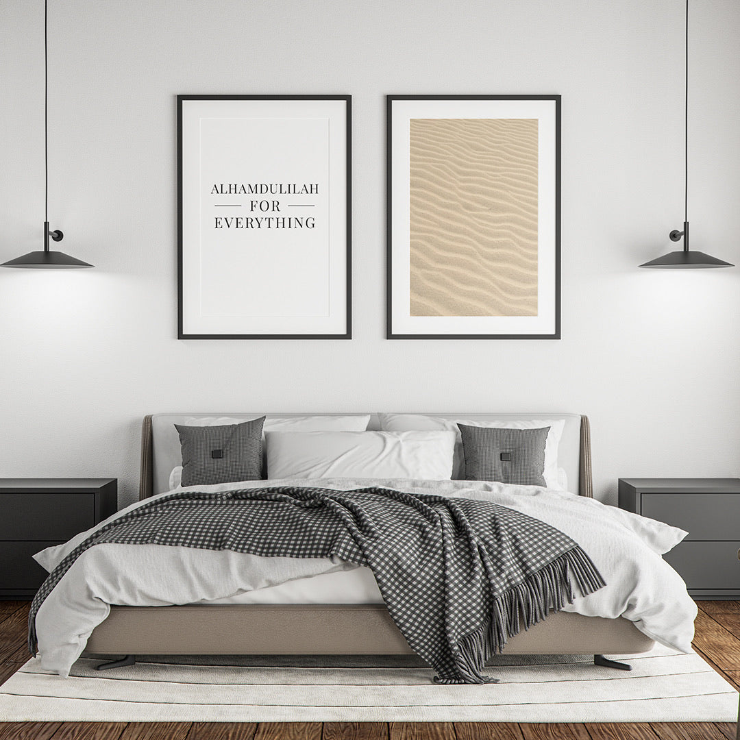 Set of 2 Prints - Alhamdulilah for everything