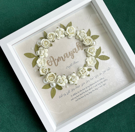 Floral frame