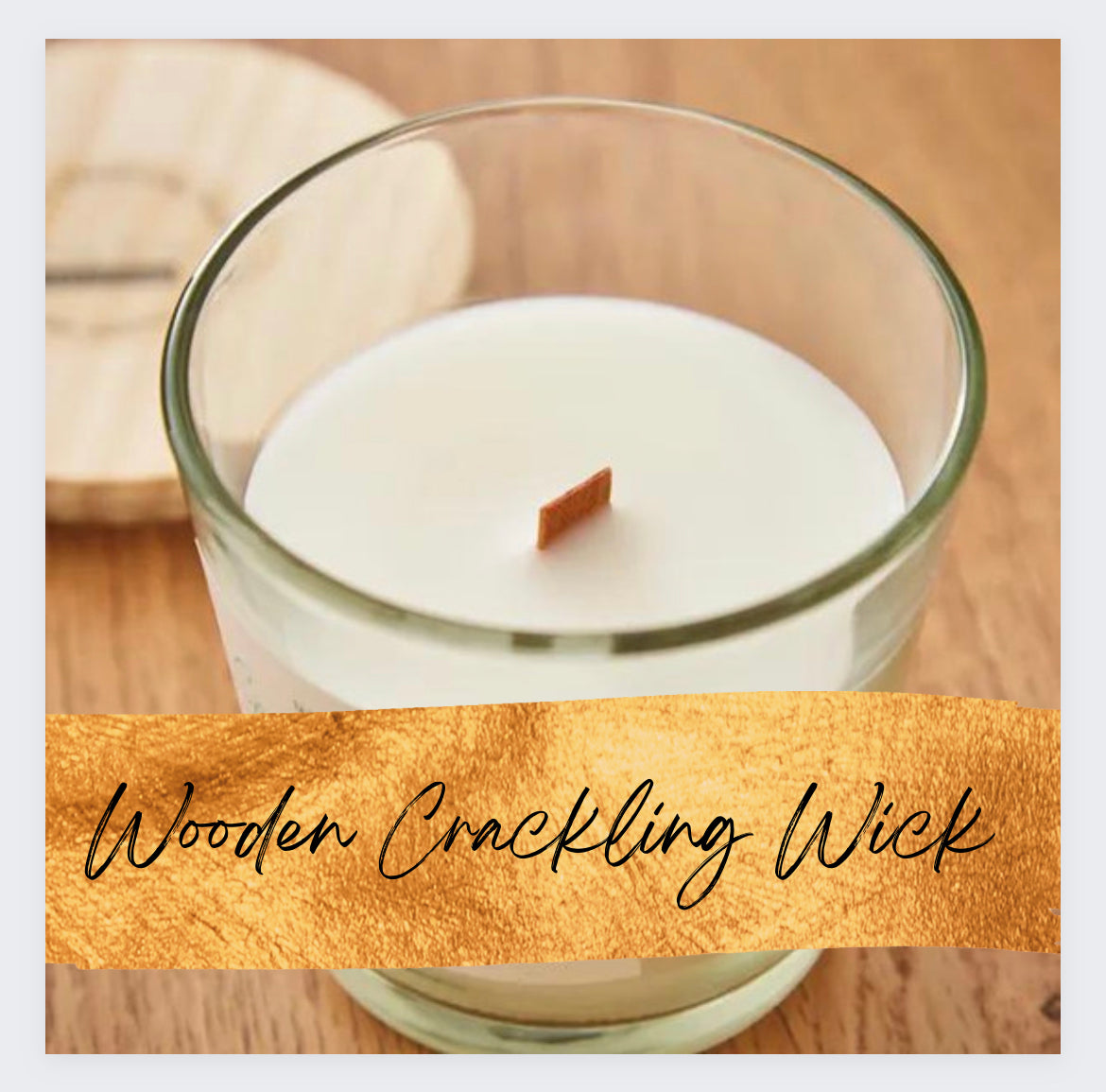 Large Personalised Candle - Fresh Spring Scent