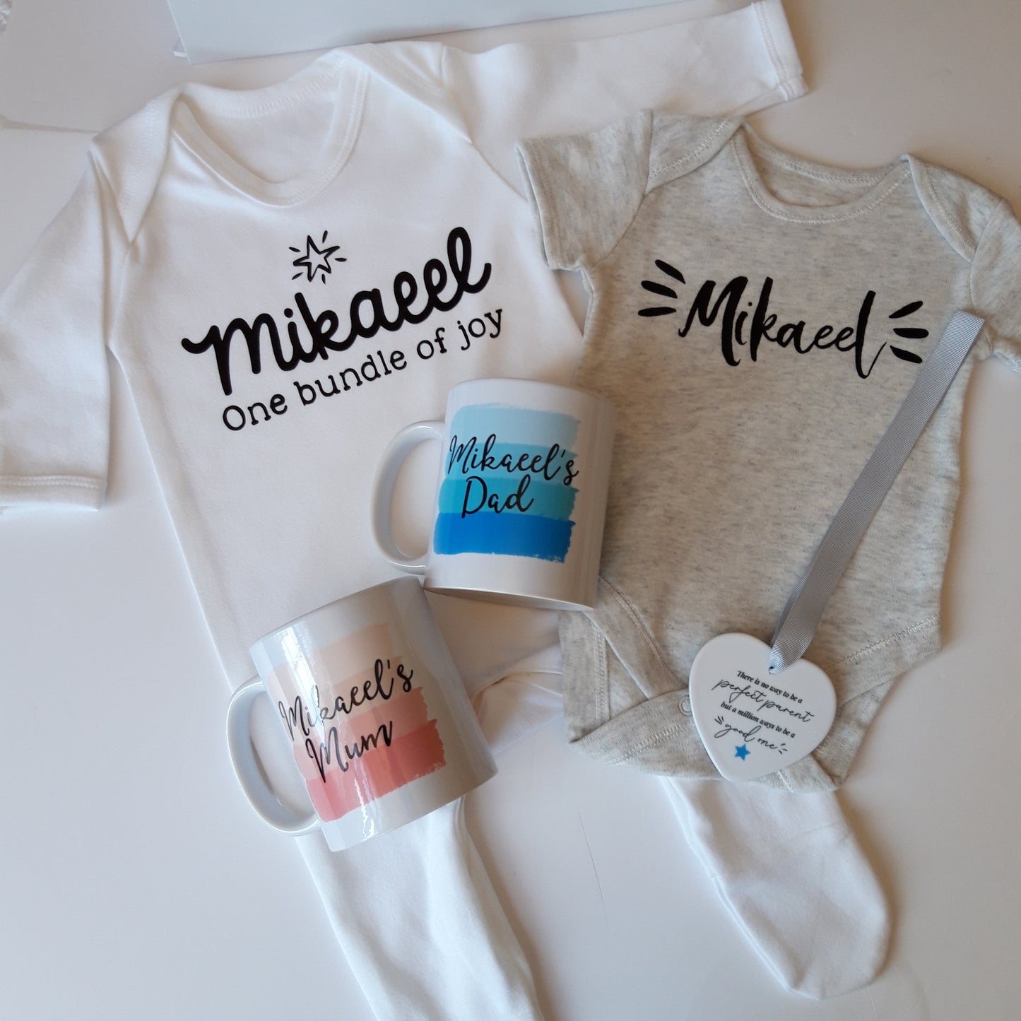 Boys Personalised Baby Box + Contents