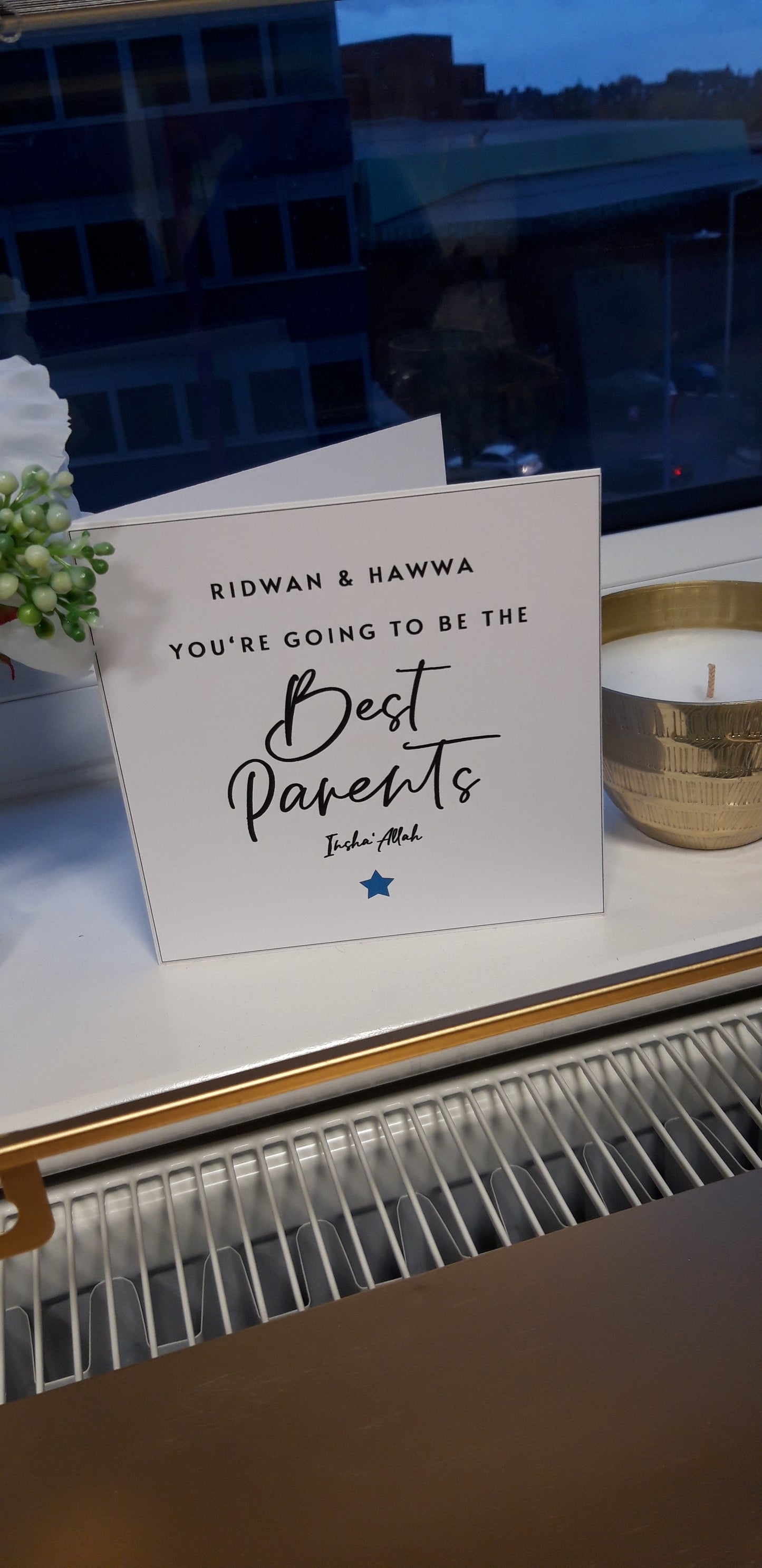 Best Parents Card - Customised