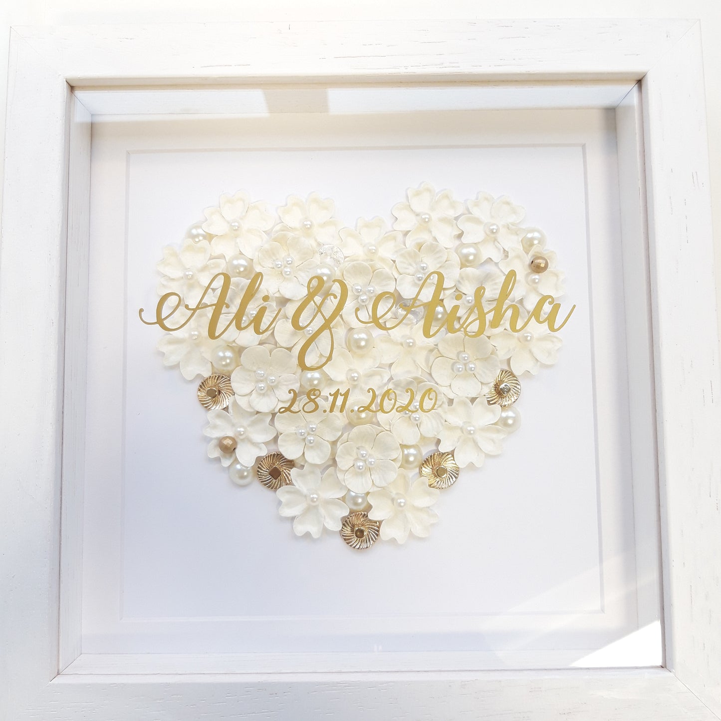 Heart Wedding frame