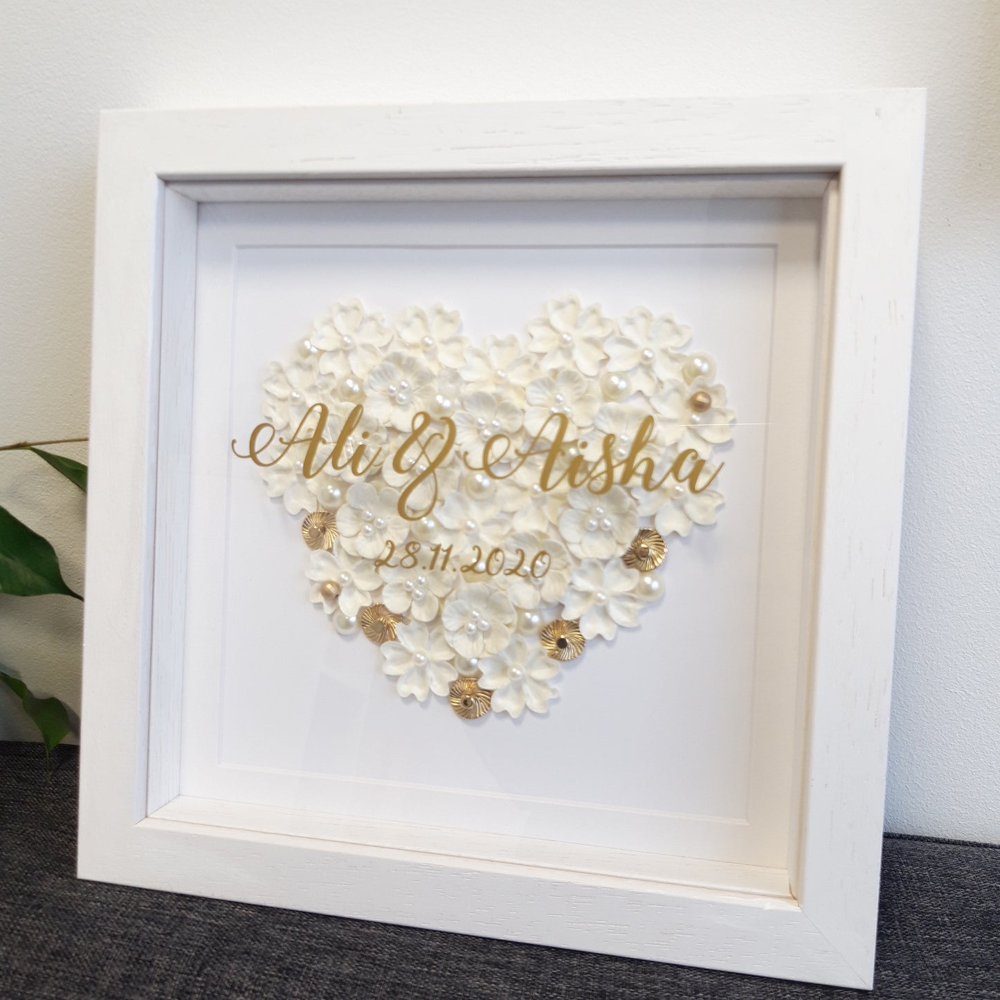 Heart Wedding frame