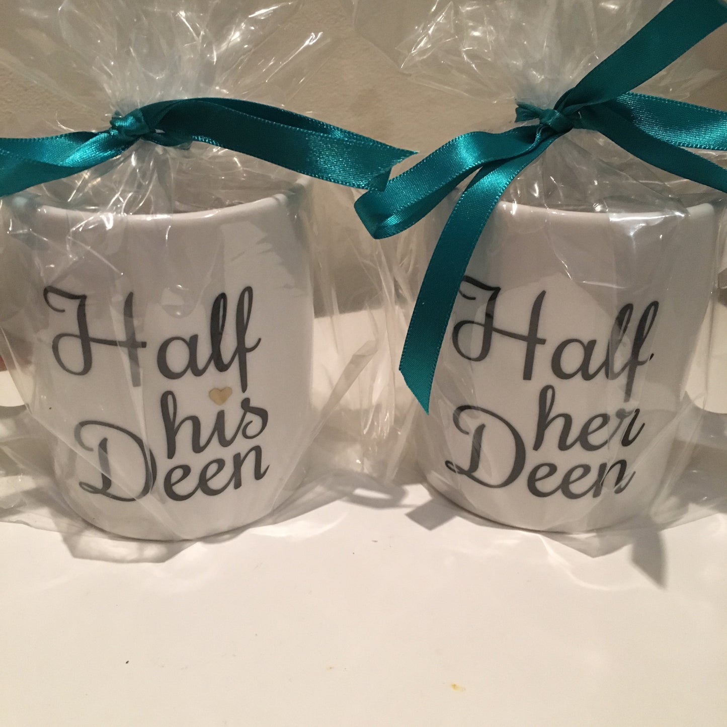 Half His and Her Deen Mug Set