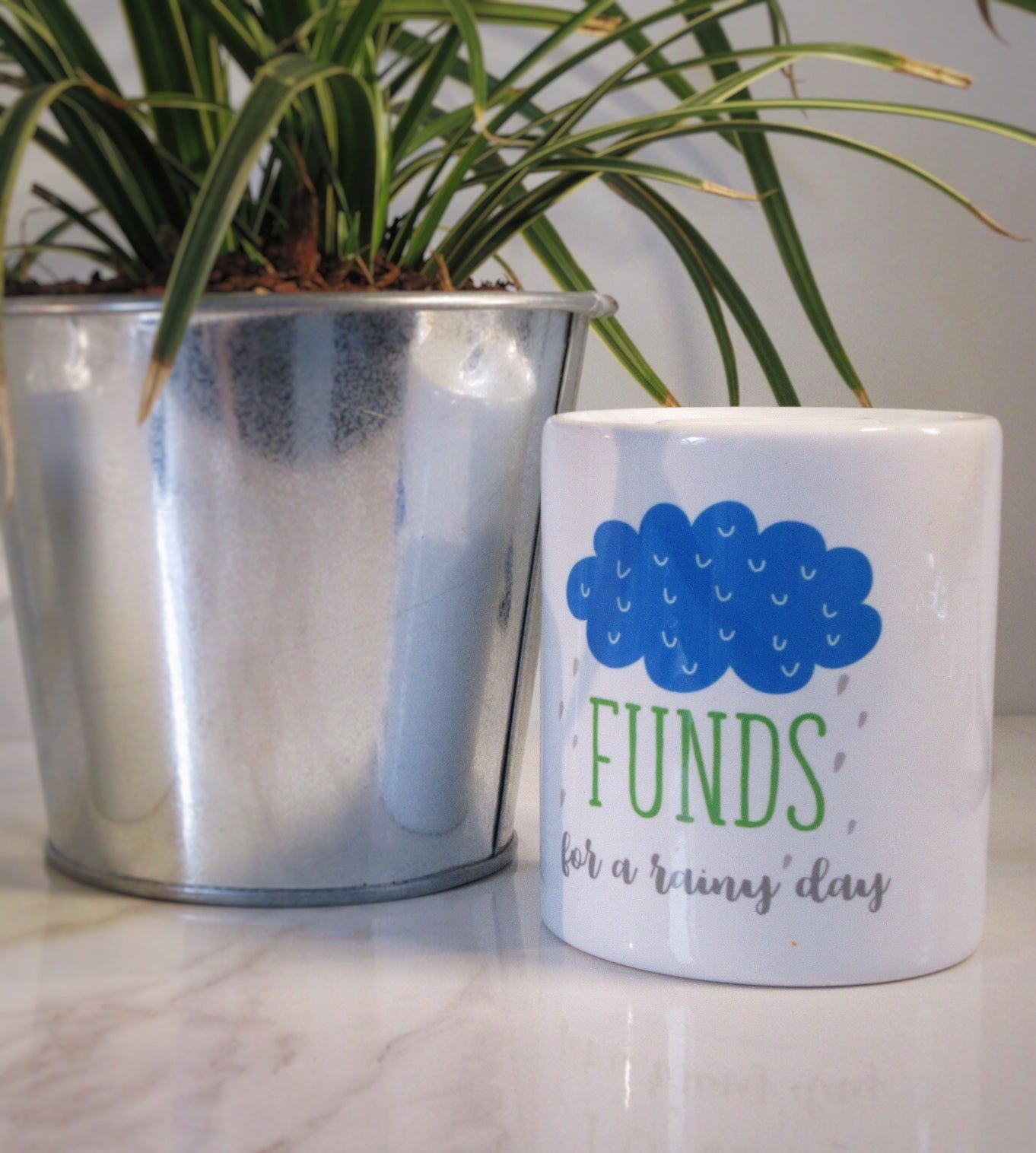 Funds for a rainy day Money Jar