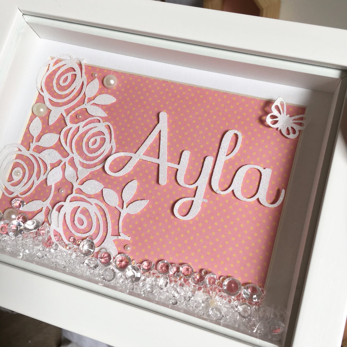Rose Personalised Frame