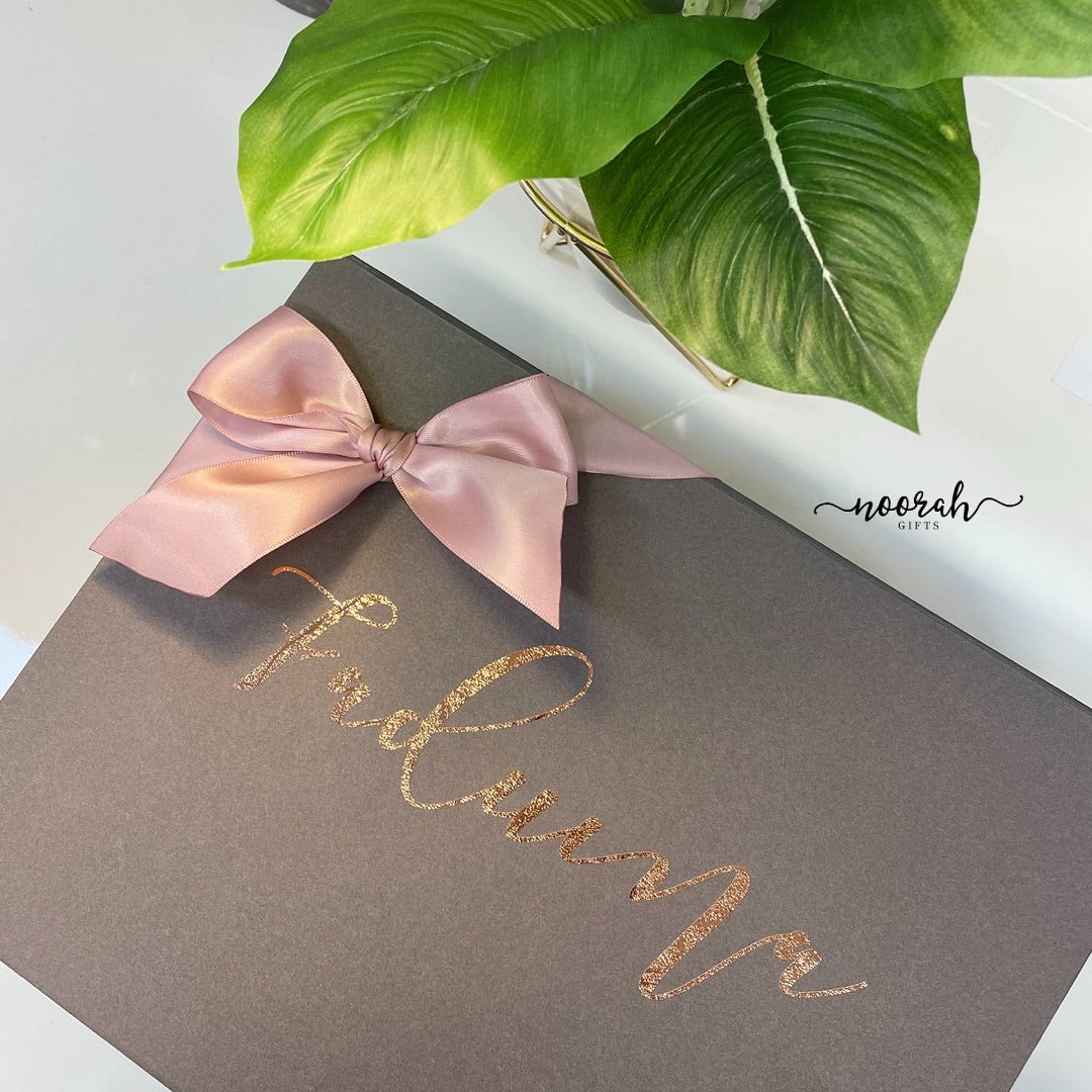 Rose Gold Gift Box
