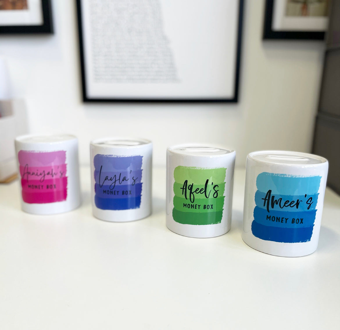 Paint strokes Money Box