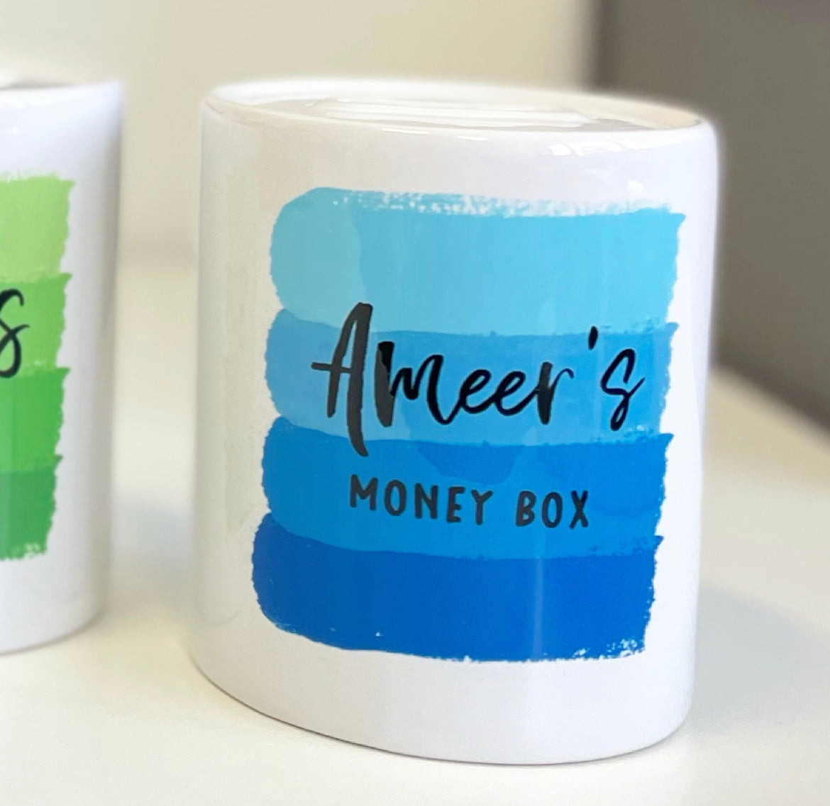 Paint strokes Money Box