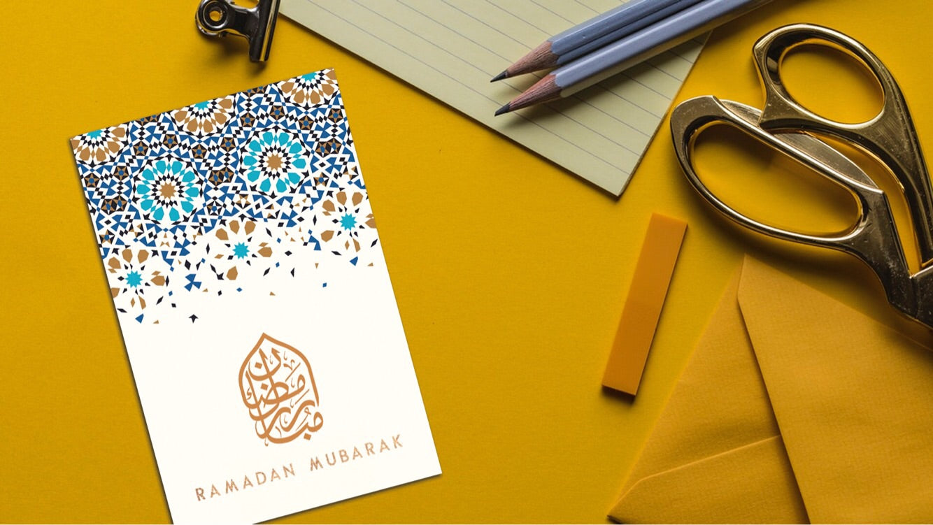 Ramadan Mubarak Card