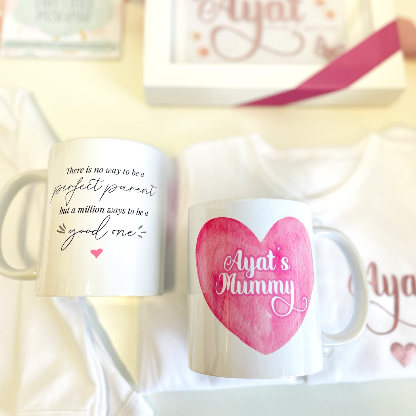 Girls Personalised Baby Box + Contents