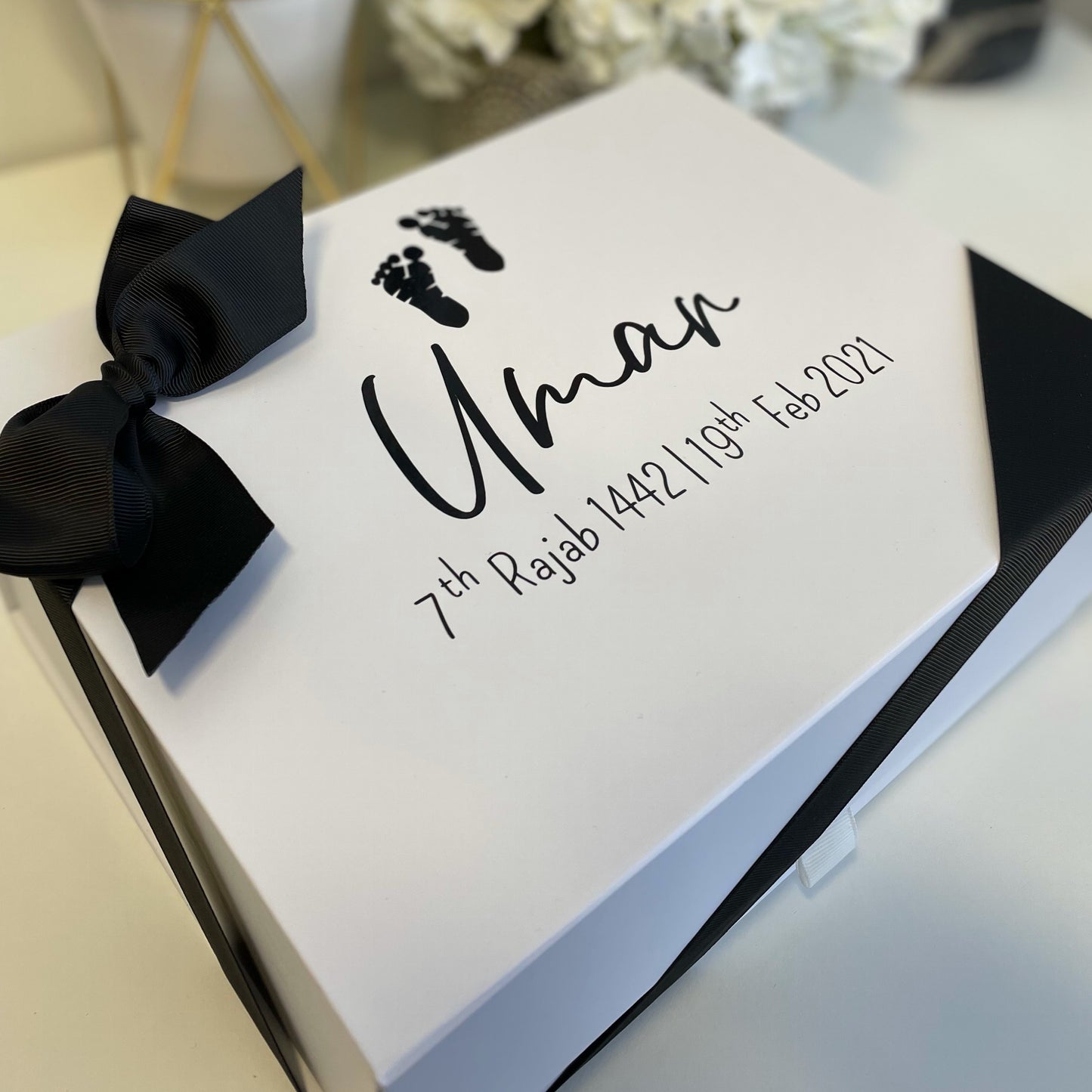 Boys Personalised Baby Box + Contents