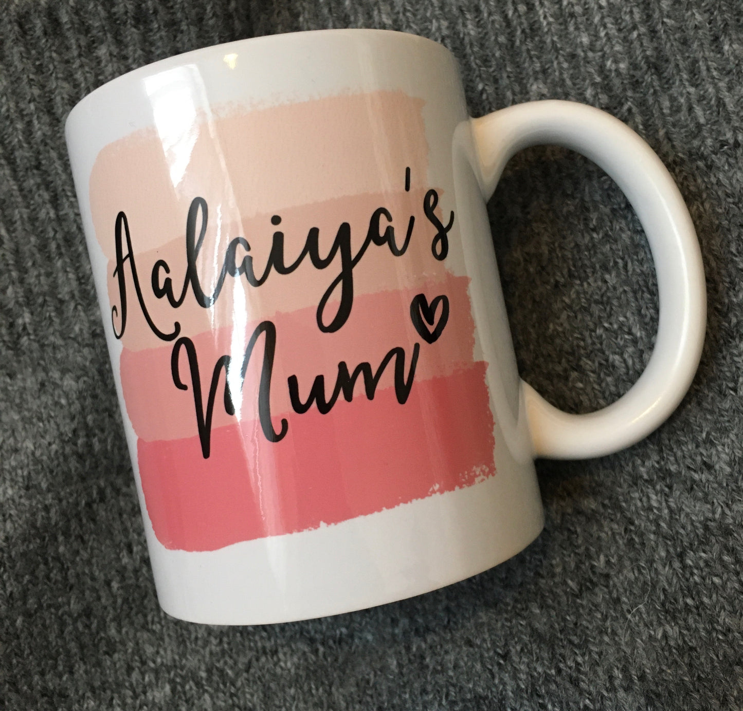 Mum + Dad Paint strokes Mug