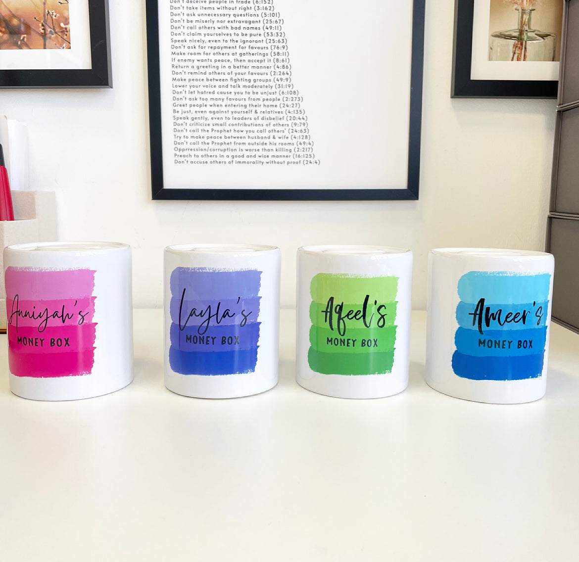 Paint strokes Money Box
