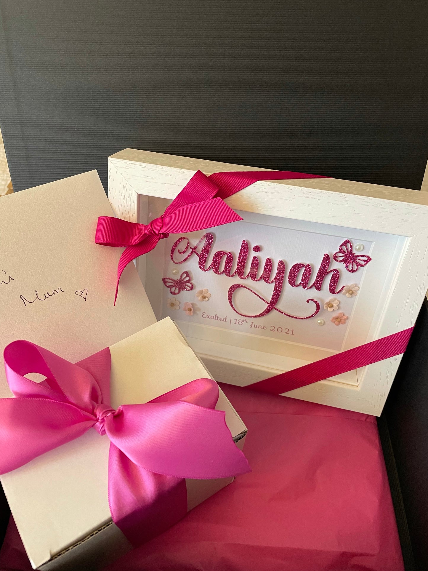 Girls Personalised Baby Box + Contents