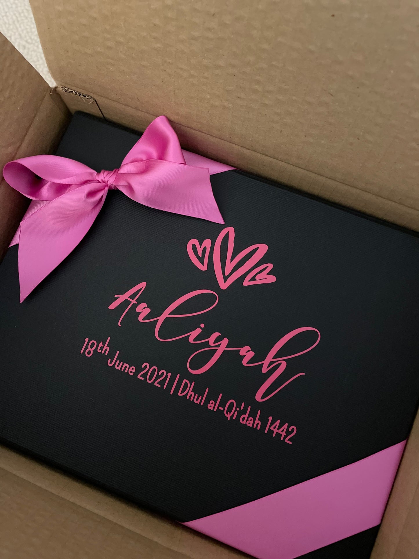 Girls Personalised Baby Box + Contents